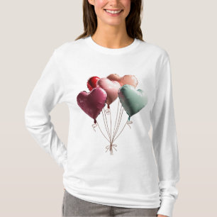 🎈 Stunning 3D Heart Balloons – Perfect for Love & T-Shirt