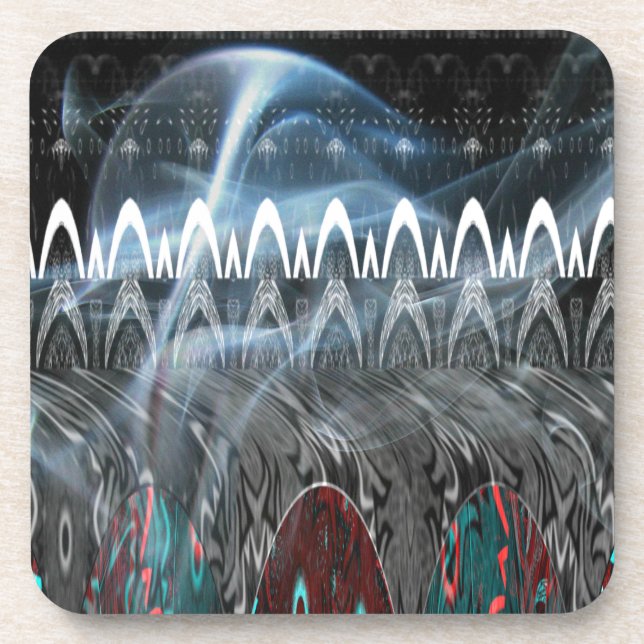 Stunning Abstract Art Print Drink Coaster (Front)