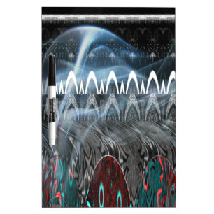 Stunning Abstract Art Print Dry-Erase Board