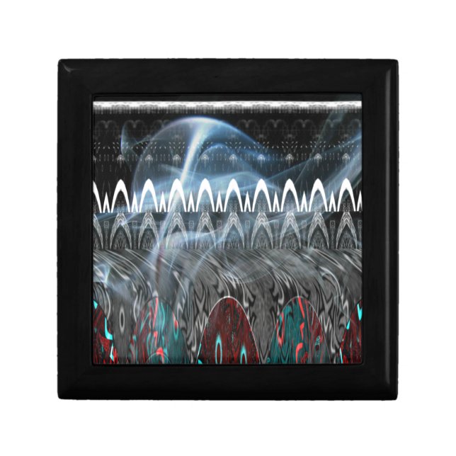 Stunning Abstract Art Print Keepsake Box (Front)