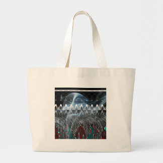 Stunning Abstract Art Print Large Tote Bag