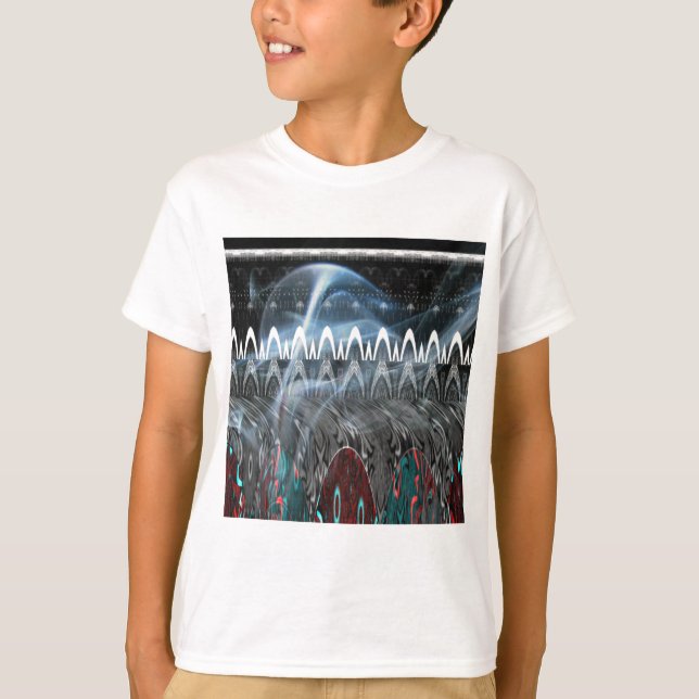 Stunning Abstract Art Print T-Shirt (Front)