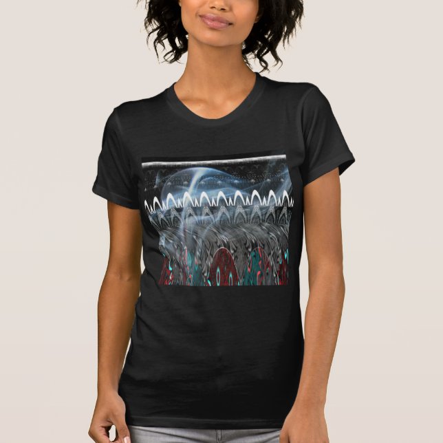 Stunning Abstract Art Print T-Shirt (Front)