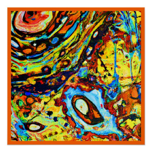Stunning Abstract Pattern Poster
