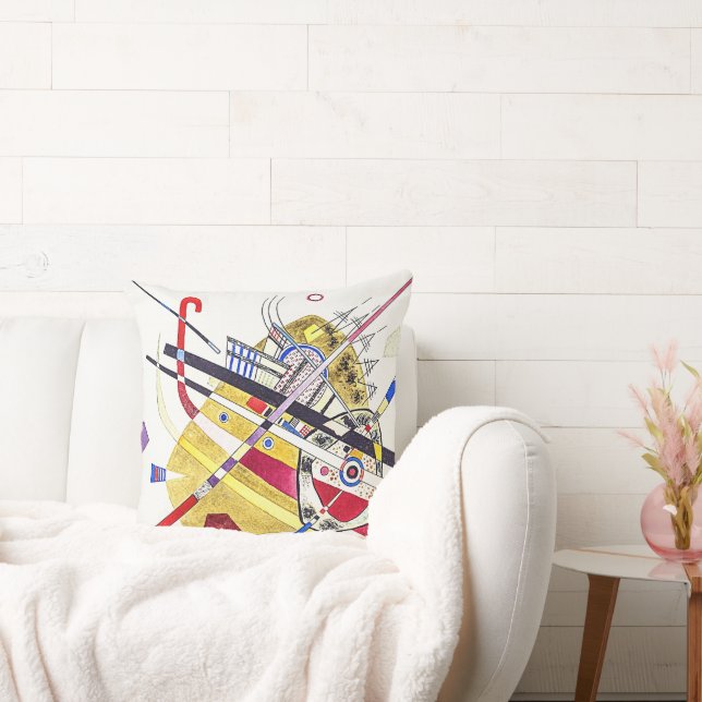 Stunning abstraction - Kandinsky Throw Pillow (Couch)