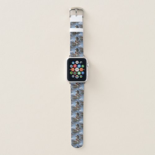 Stunning African Grey Parrot Apple Watch Band