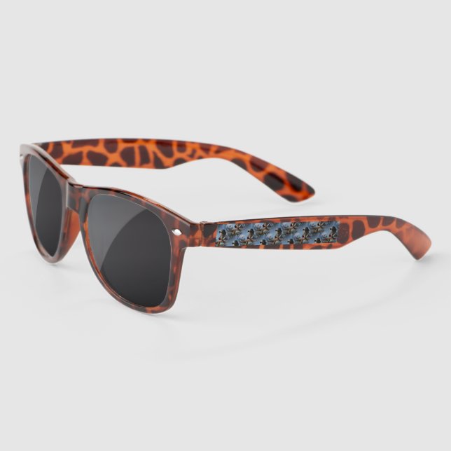 Stunning African Grey Parrot Sunglasses (Left)