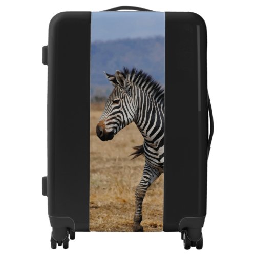 Stunning African Zebra Suitcase