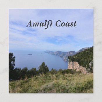 Stunning Amalfi Coast In Italy Invitation by GoingPlaces at Zazzle
