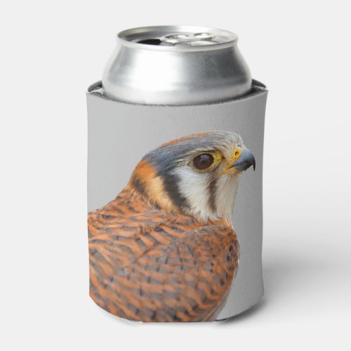 Stunning American Kestrel Sparrowhawk Falcon Can Cooler