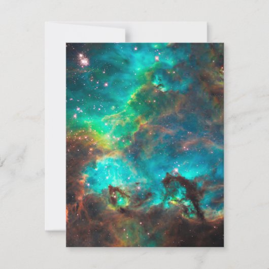 Stunning Aqua Star Cluster (Front)