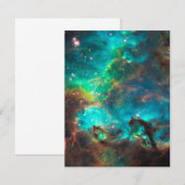 Stunning Aqua Star Cluster (Front/Back)
