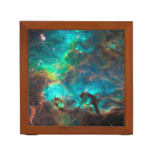 Stunning Aqua Star Cluster