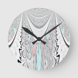 Stunning art. round clock