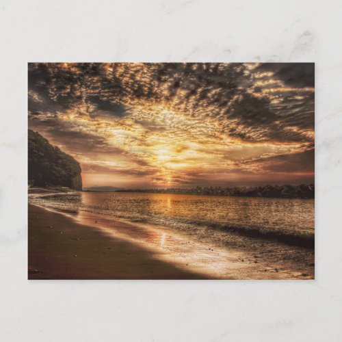 Stunning Beach Sunrise Postcard