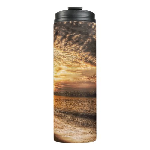 Stunning Beach Sunrise Thermal Tumbler