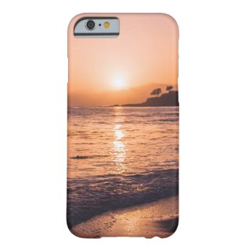 Stunning Beach Sunset Barely There Iphone 6 Case by beachcafe at Zazzle