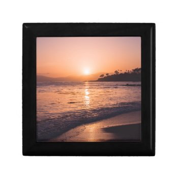 Stunning Beach Sunset Gift Box by beachcafe at Zazzle