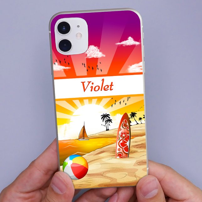 Stunning Beach Sunset Landscape Case-Mate iPhone Case (Creator Uploaded)