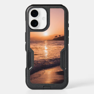 Stunning Beach Sunset iPhone 16 Case