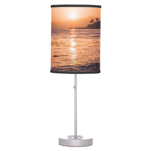 Stunning Beach Sunset Table Lamp