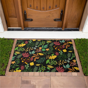 Stunning ,Beautiful botanical leave Doormat