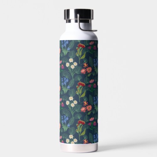Stunning Beautiful Colorful WildFlowers Water Bottle