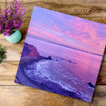 Stunning Beautiful Pink Purple Ocean Sunset Photo Jigsaw Puzzle<br><div class="desc">Find your happy, peaceful place whenever you use this beautiful, stunning, chic, photography jigsaw puzzle of a gorgeous pink and purple softly lit Palos Verdes, California, ocean sunset. Makes a great gift! Comes in a special gift box. You can easily personalize this jigsaw puzzle. Please message me with any questions...</div>