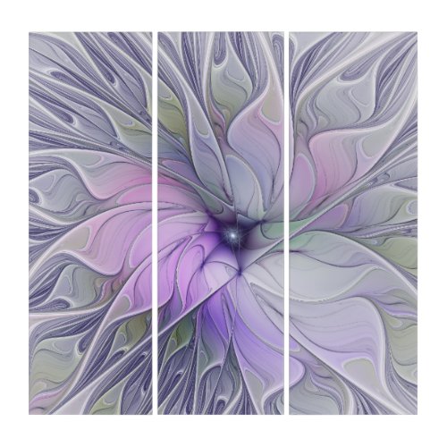 Stunning Beauty Modern Abstract Fractal Art Flower