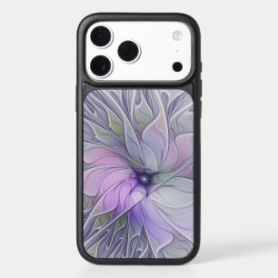 Stunning Beauty Modern Abstract Fractal Art Flower iPhone 17 Pro Max Case
