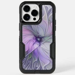 Stunning Beauty Modern Abstract Fractal Art Flower OtterBox iPhone 14 Pro Max Case