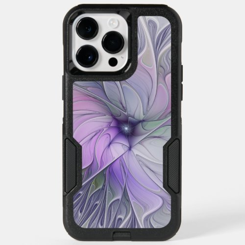 Stunning Beauty Modern Abstract Fractal Art Flower OtterBox iPhone 14 Pro Max Case