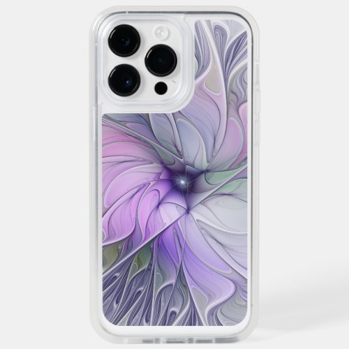 Stunning Beauty Modern Abstract Fractal Art Flower OtterBox iPhone 14 Pro Max Case