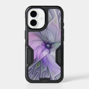 Stunning Beauty Modern Abstract Fractal Art Flower iPhone 17 Case