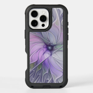 Stunning Beauty Modern Abstract Fractal Art Flower iPhone 16 Pro Max Case