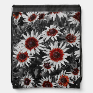 Stunning Black-Eyed Susans Drawstring Backpack
