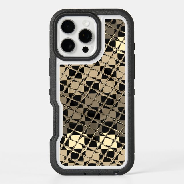Stunning Black pattern OtterBox Apple iPhone  (Back)