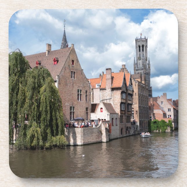 Stunning! Bruges - Belgium Drink Coaster (Front)