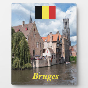 Stunning! Bruges - Belgium Plaque