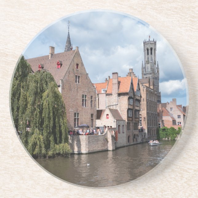 Stunning! Bruges - Belgium Sandstone Coaster (Front)