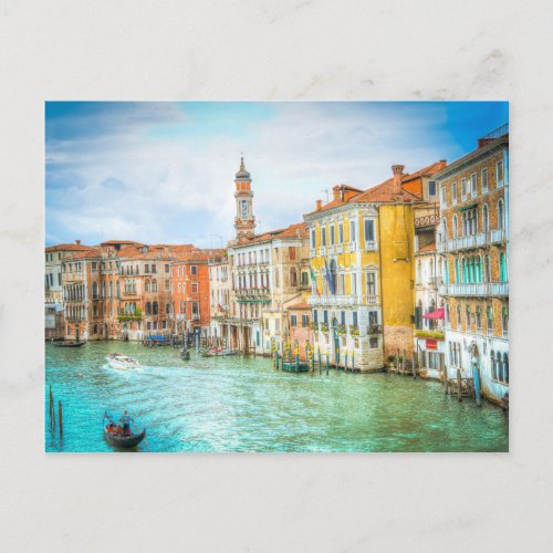 Stunning Canal Grande Venice Photo gifts picture Postcard