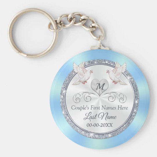 Stunning Cheap Personalized Wedding Party Favors Keychain