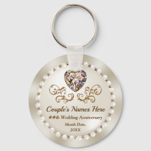 Stunning Cheap, Wedding Anniversary Party Favors Keychain