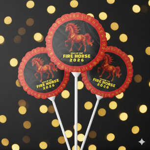 Stunning Chinese Year of the Fire Horse 2026 Balloon