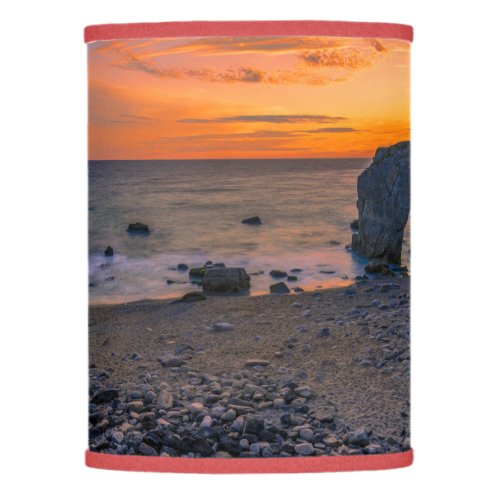 Stunning Coastal Rocky Beach Sunset Overlook Lamp Shade