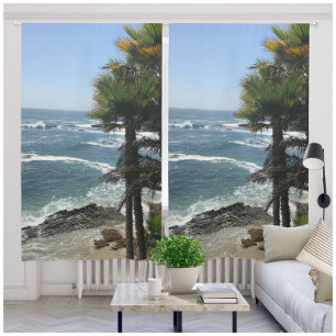 Stunning Coastline Laguna Beach Pacific Ocean Blackout Curtains