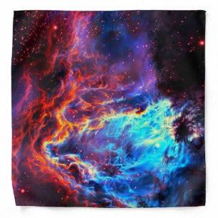 Stunning Color Composite Star Nebula Bandana