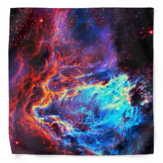 Stunning Color Composite Star Nebula Bandana