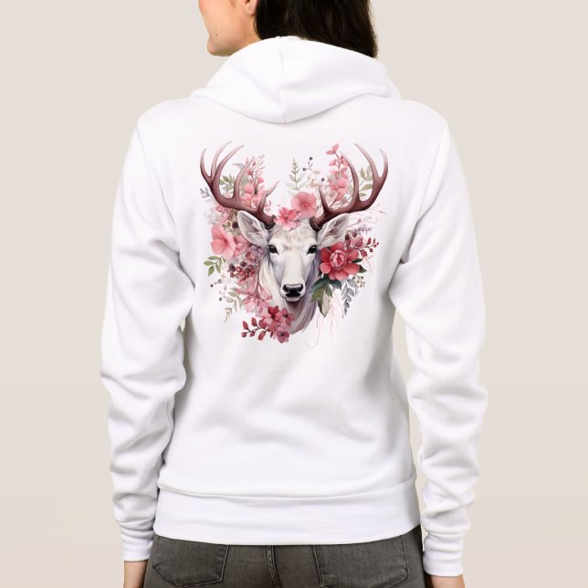 🦌 Stunning Deer Hoodies! 🍂 Hoodie (Back)