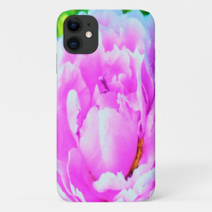 Stunning Double Pink Peony Flower Detail iPhone 11 Case